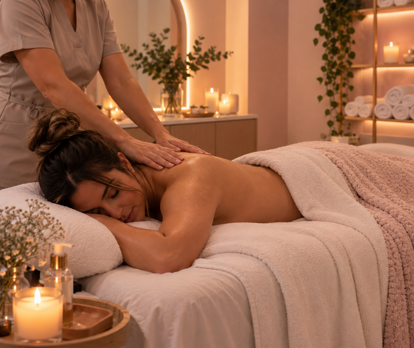 Prenatal massage at Oh Baby Ultrasound Studio